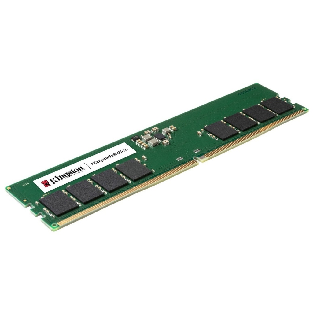 DIMM KINGSTON 32GB DDR5 5600MT-s Non-ECC CL46 2Rx8 1.1V 288pin 16Gbit
