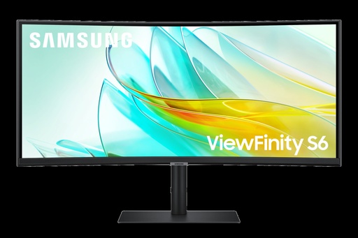 [MONSAM34C650UAN] MONITOR SAMSUNG ViewFinity S6 S65UC Curvo 34Inch Ultra WQHD 100Hz 5ms USB-C Black