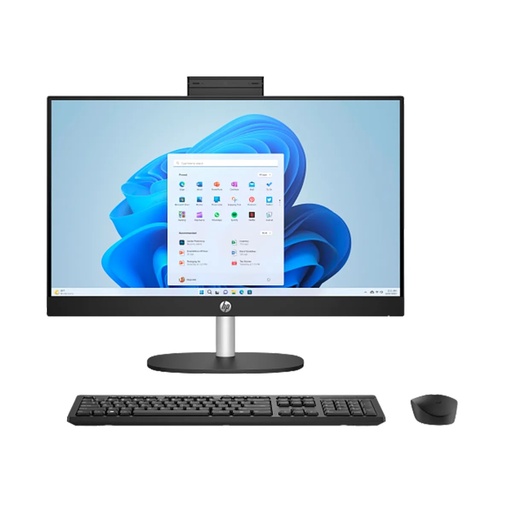[COPHPXBM7X4LA] COP. HP AIO 24-cr0253la AMD Ryzen 5 8GB 512GB-M.2 23.8IInch-FHD HDMI USB-C 2USB-A-FreeDos BLACK