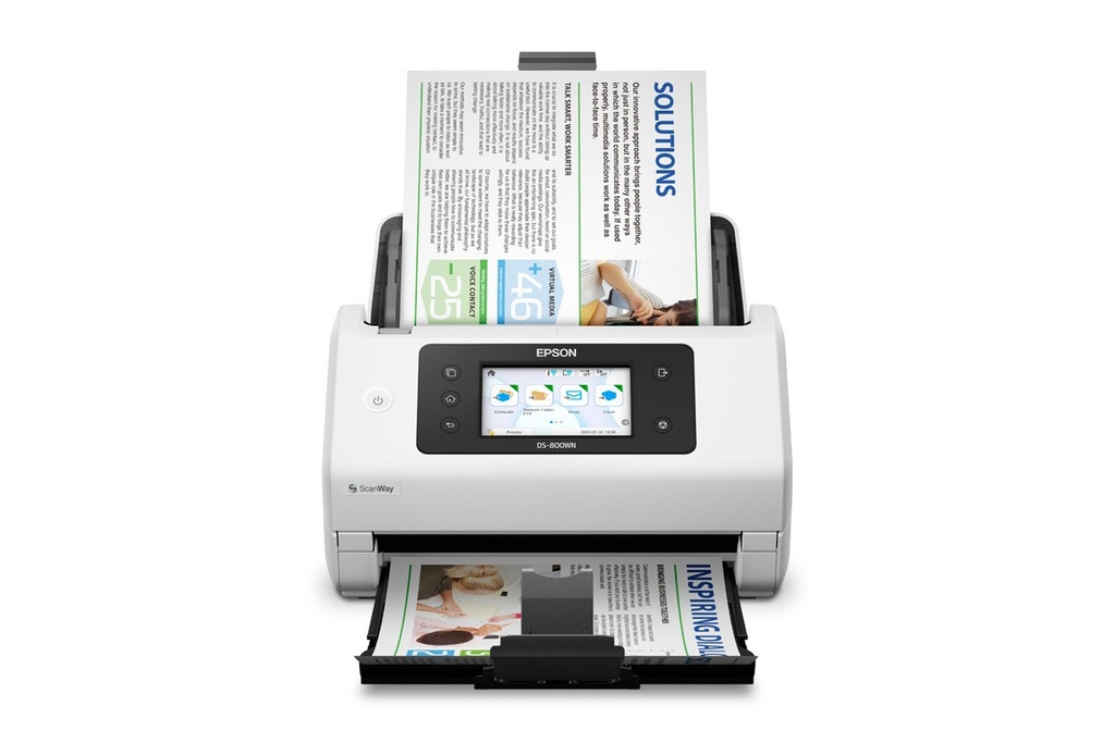 SCANNER EPSON DS-800WN WIRELESS NETWORK COLOR DOCUMENT