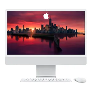 COP. APPLE iMAC AIO M4 10C-CPU 10C-GPU-16C-NEUT 16GB RAM 1TB-SSD 24Inch BT WIFI CAM. IOS Silver