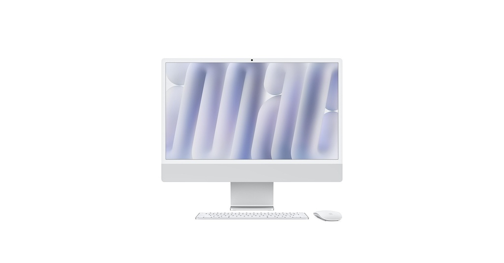 COP. APPLE iMAC AIO M4 10C-CPU 10C-GPU-16C-NEUT 16GB RAM 1TB-SSD 24Inch BT WIFI CAM. IOS Silver