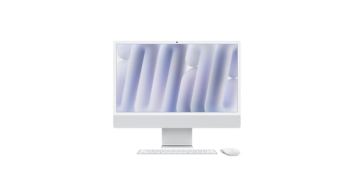[TS-001039] COP. APPLE iMAC AIO M4 10C-CPU 10C-GPU-16C-NEUT 16GB RAM 1TB-SSD 24Inch BT WIFI CAM. IOS Silver