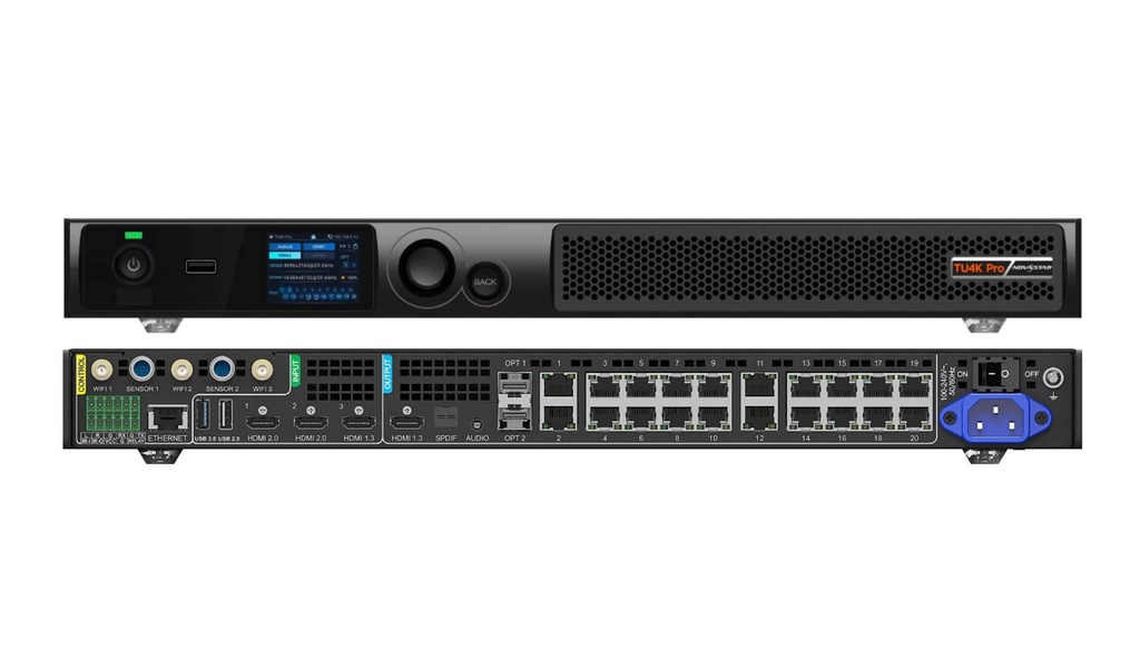 MULTIMEDIA PLAYER NOVASTAR Taurus TU4K Pro Black
