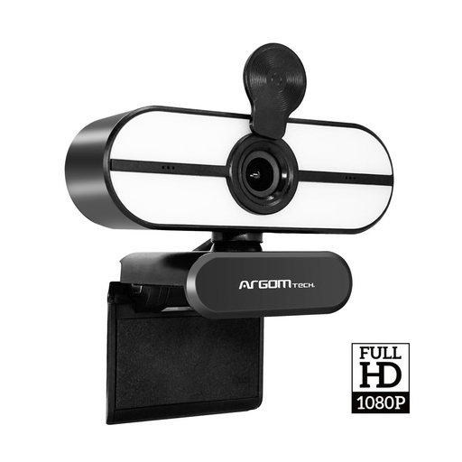 [CAMARGW-9145BK] WEB CAM ARGOM FULL HD 1080P WITH MICROPHONE - LED CAM45