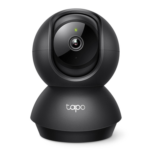 [CAMTPLTAPOC211] CAMARA TP-LINK TAPO C211 TIPO PT NEGRA INT 3MP VISIÓN 360° VIS. NOCT. IR WI-FI BIDIRECIONAL 512GB