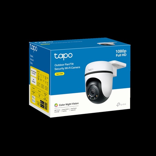 [TS-000648] CAMARA WI-FI DE SEGURIDAD TP-LINK WIFI TAPO C500 1080P 360GRADOS VISION NOCT. 29MTS IP65 WHITE