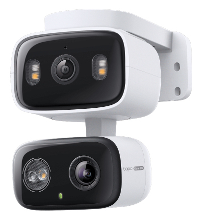 CAMARA TP-LINK TAPO C246D TIPO PT DOBLE LENTE INT-EXT 3MP VISI 360° VIS. NOCT. WI-FI BIDIRECIO 512GB