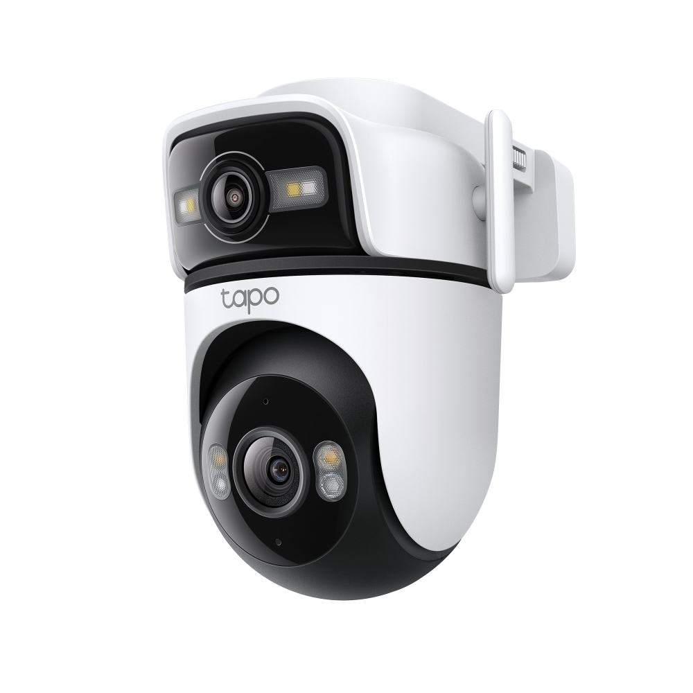 CAMARA TP-LINK TAPO C545D TIPO PT DOBLE LENTE INT-EXT 3MP VIS 360° FIJO VIS. NOCT WI-FI-RJ45 512GB