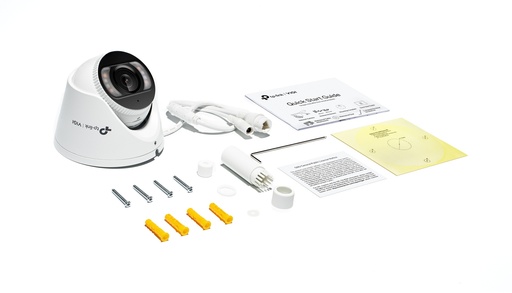[CAMTPLINSIGS485] CAMARA TP-LINK INSIGHT S485 2.8MM TORRETA EXT 8MP FULL COLOR 120DB 30M ETHERNET POE METAL IP67 DC12V