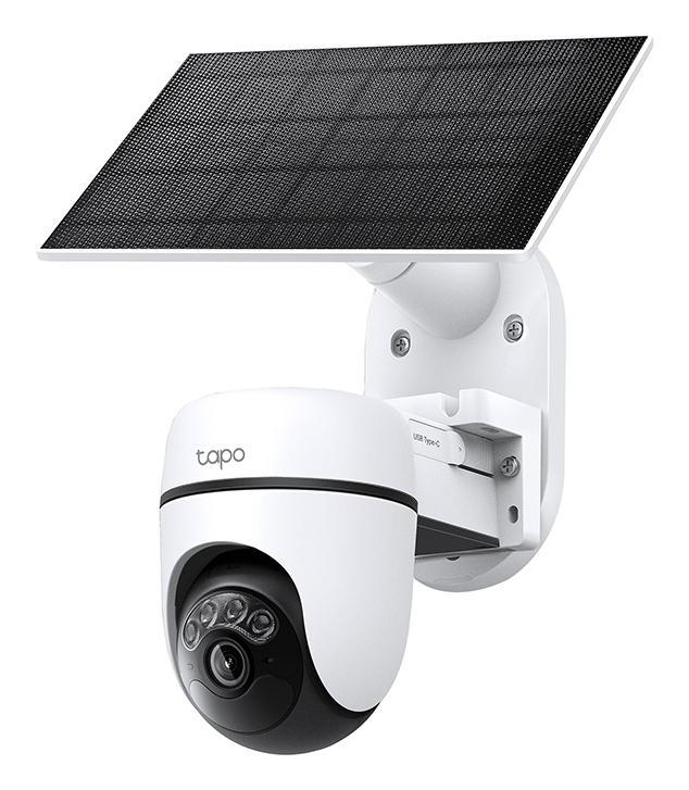 [CAMTPLTAPOC610K] CAMARA TP-LINK TAPO C610 KIT TIPO PT PANEL SOLAR EXT 3MP VIS. 360° VIS NOCT WI-FI BIDIREC 512GB