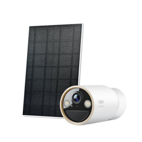 [CAMTPLTAPOC460K] CAMARA TP-LINK TAPO C460 KIT TIPO BALA PANEL SOLAR EXT 8MP FIJA VIS. NOCT COLOR WI-FI BIDIRE 512GB