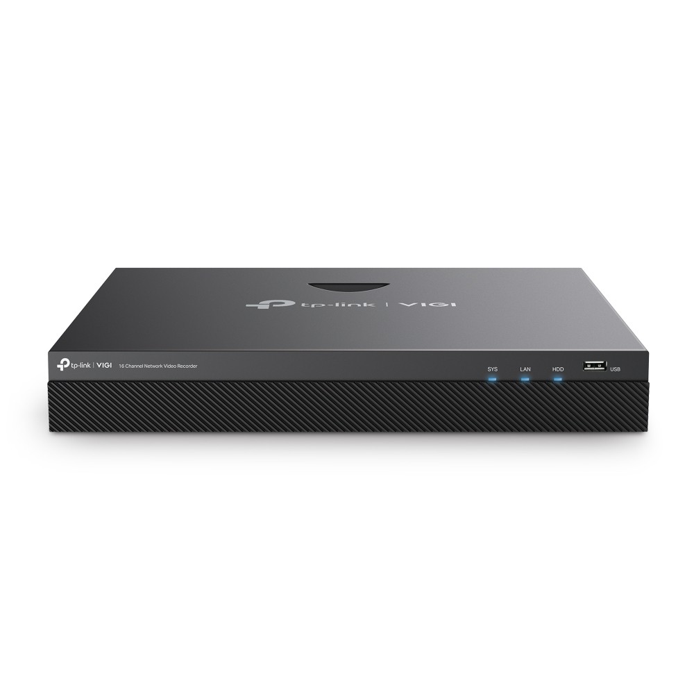 NVR TP-Link Vigi NVR2016H-16MP HDMI 4K PoE Plus 16Channel H.256 Plus 24-7 Supervision Remota