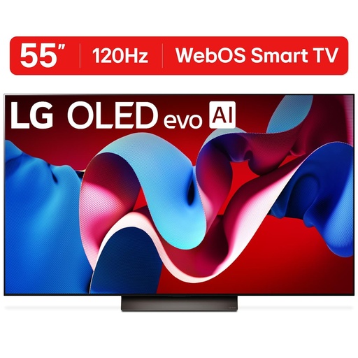 [TELLGXOLED55C4P] TV LG 55INC. OLED EVO C4 4K SMART UHD HDR THINQ AI-PROC ALFA 9 GEN7 MAGIC CONTROL