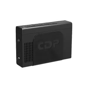 [UPSCDPLI-504BLK] UPS CDP LI-504 500VA-250W LITHIUM BATERY 4 TOMAS 1USB-C NEGRO