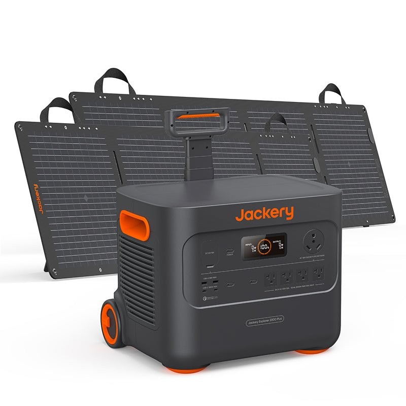 Portable Power Station Jackery 2000 Plus with Panel Solar 200W