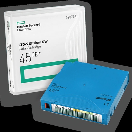 [Q2079A] HPE - Cartucho de datos HPE LTO-9 Ultrium de 45 TB RW
