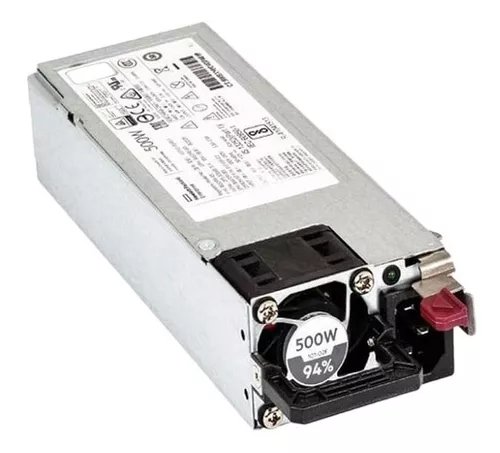 HPE - Kit de fuente de alimentación hot- 500W FS PLAT HPLUG LH P/S KIT