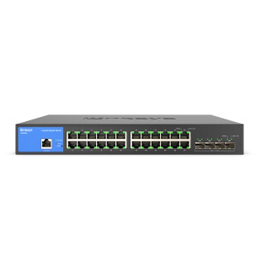 [LGS328C] LINKSYS - 24-PORT MANAGED GIGABIT SWITCH 4 10G SFP TAA