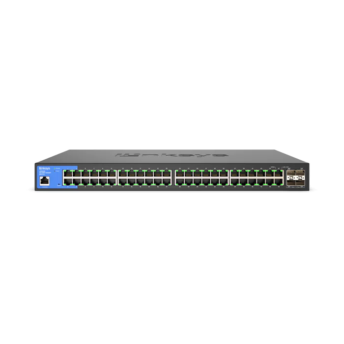 Linksys - Swich 48-PORT MANAGED GIGABIT 4 10G SFP TAA