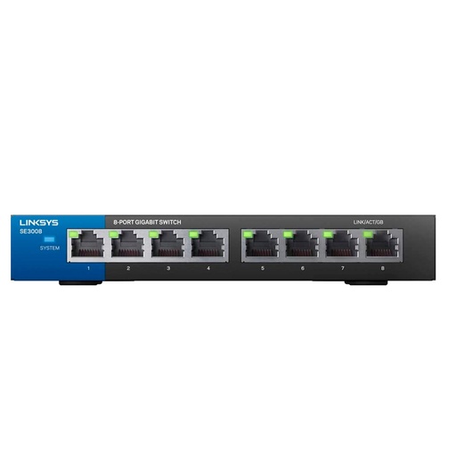 [SE3008] LINKSYS - Swich SE3008 WIRED 8PROT GIGABIT