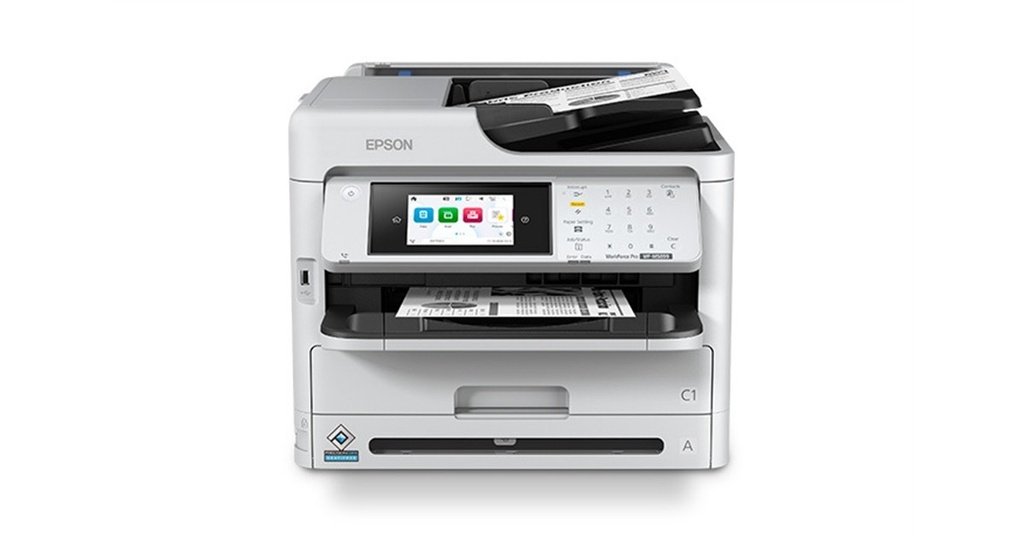 IMPRESORA EPSON WF-M5899 MFP MONOCROMATICA INALAMBRICA/ETHERNET/ADF/ 48PPM T12B/T12C C11CK76301