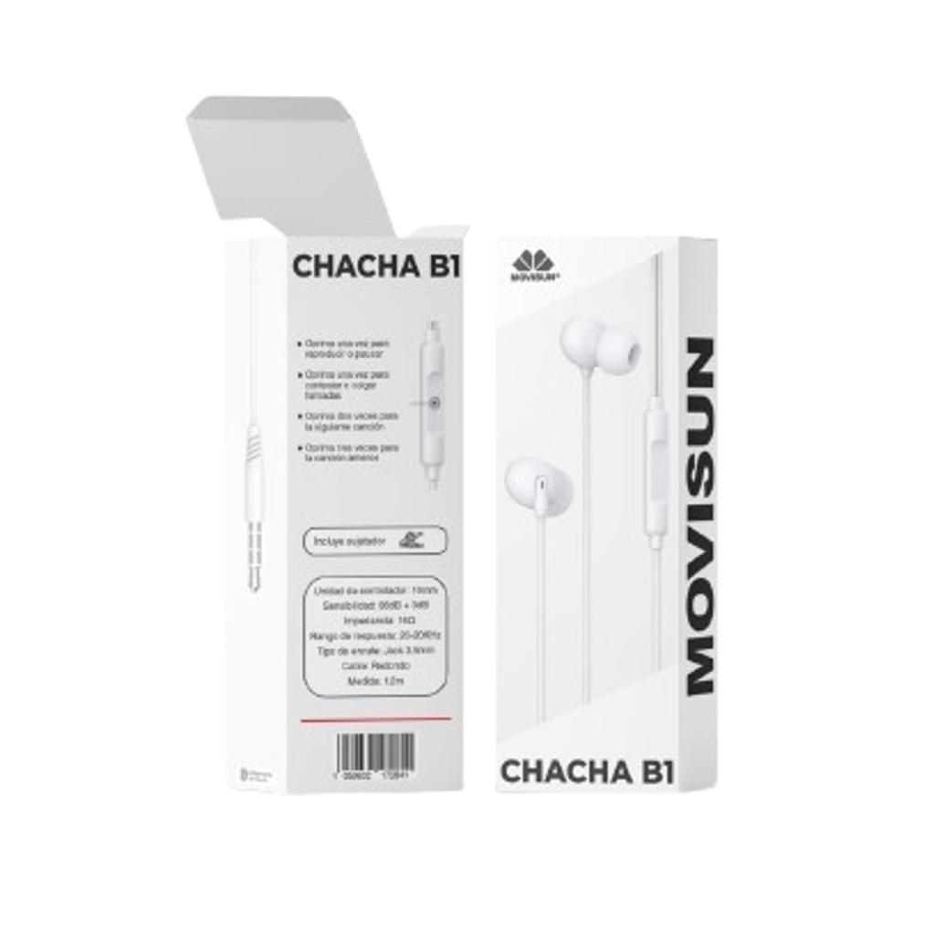 CHACHA B1 BLANCO