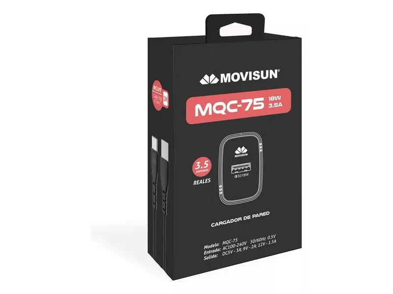 MOVISUN CARGADOR MQC 75