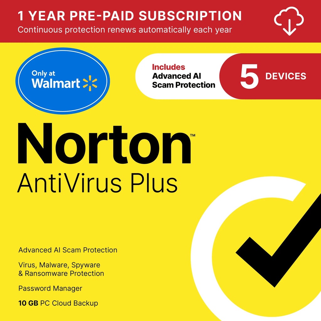 NORTON 360 DELUXE 25GB SL 1 USER 3 DEVICE 12MO
