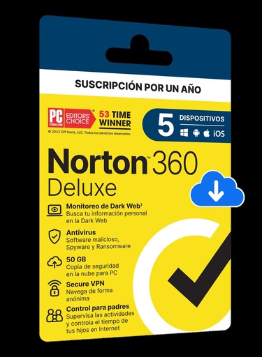 [21414636] NORTON 360 DELUXE 5