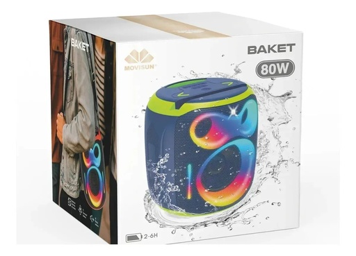 [BKTAZ] PARLANTE BAKET AZUL MOVISUN