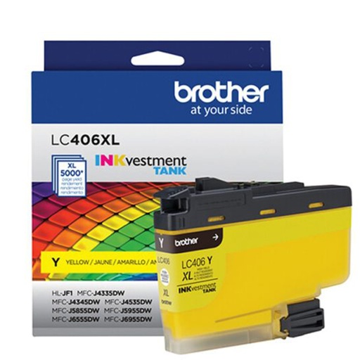 [LC406XLYS] BROTHER - Cartucho de tinta Yellow