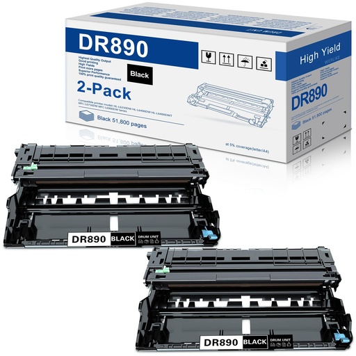 [S-DR890] BROTHER DRUM UNIT MFCL6750DW, 6900DW, HLL6250DW, 6400DW, 640