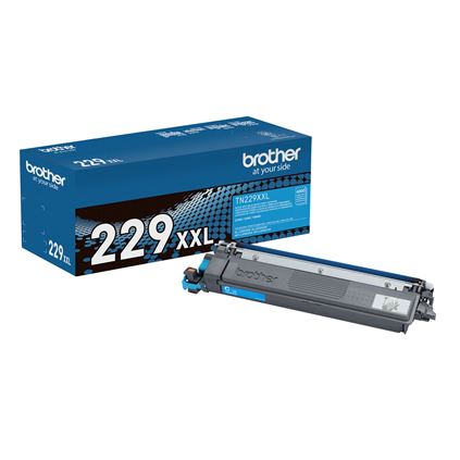 BROTHER TN229XXLC Cyan Toner Cartridge