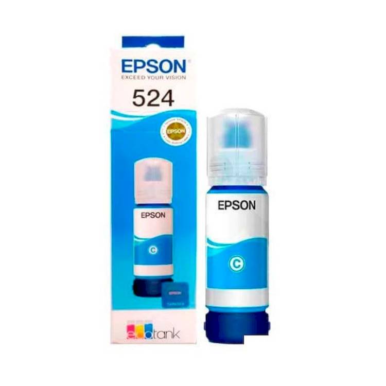 [T524220-AL] EPSON - Botella de Tinta T524 Cyan
