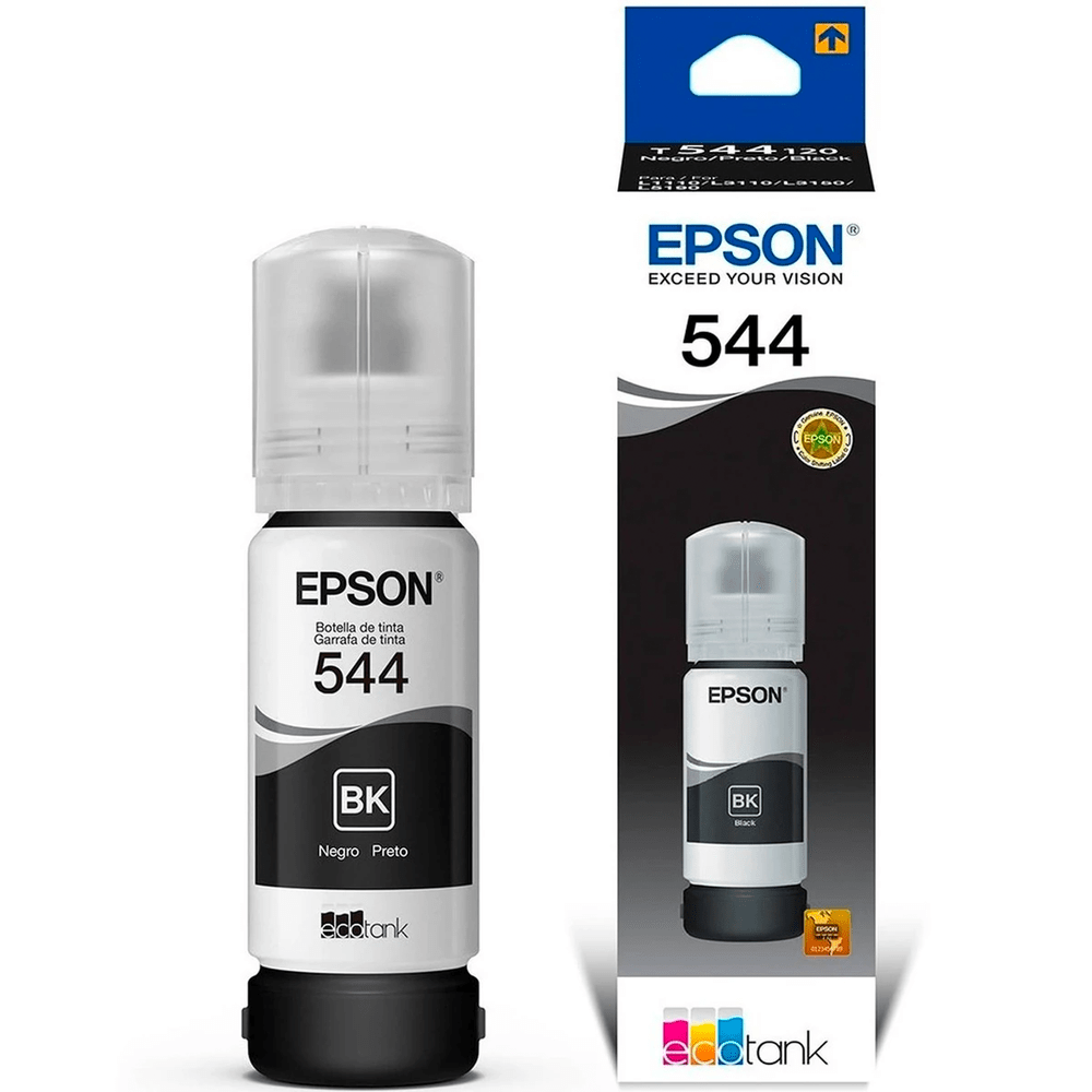 EPSON - Botella de Tinta T544 Negra