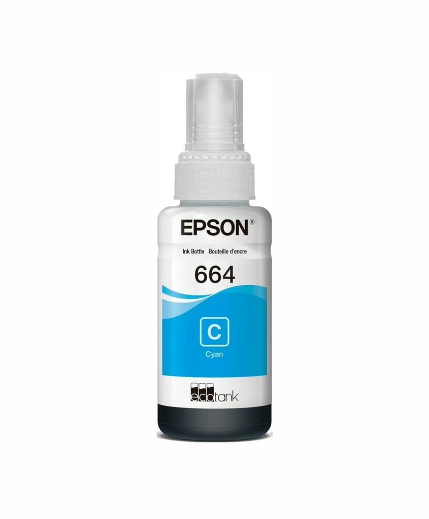 EPSON - Botella de Tinta T664 Cyan