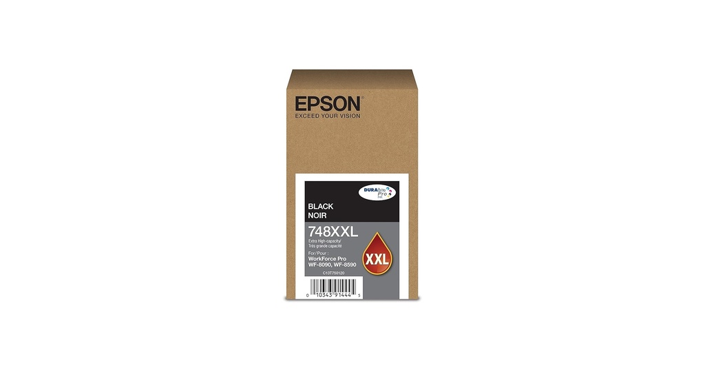 EPSON WORKFORCE WF6090/6590 BLACK INK CART