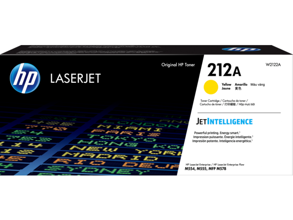HP - Cartucho de Tóner LaserJet 212A Amarillo