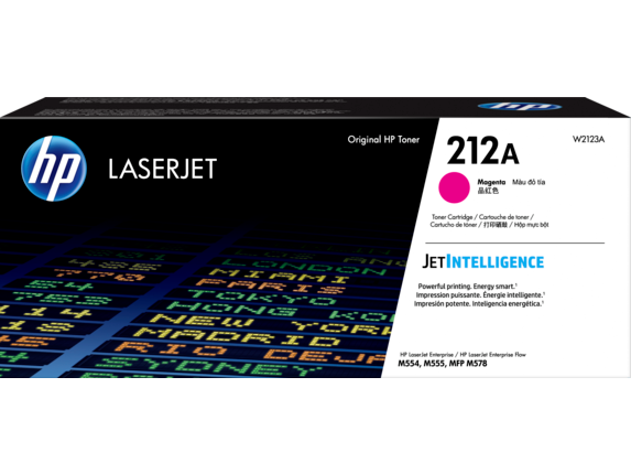 [S-W2123A] HP - Cartucho de Tóner LaserJet 212A MAGENTA