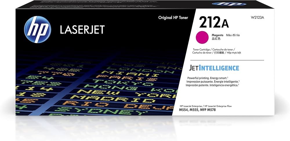 HP - Cartucho de Tóner LaserJet 212A MAGENTA