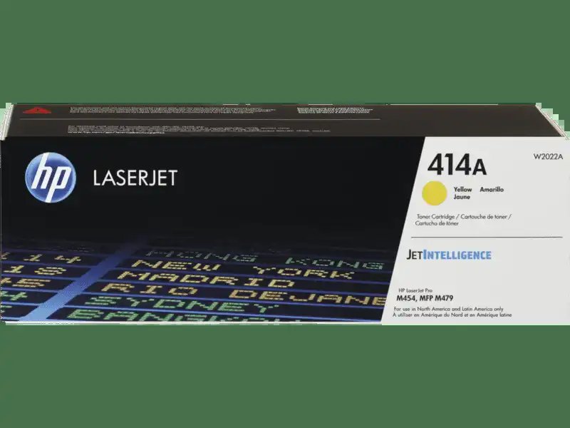 HP - Cartucho de Tóner LaserJet 414A Amarillo