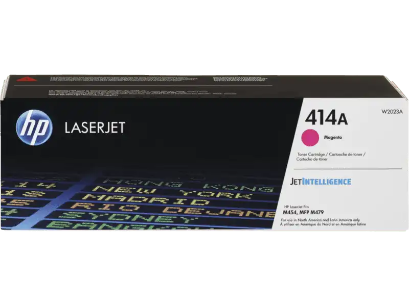 HP - Cartucho de Tóner LaserJet 414A Magenta
