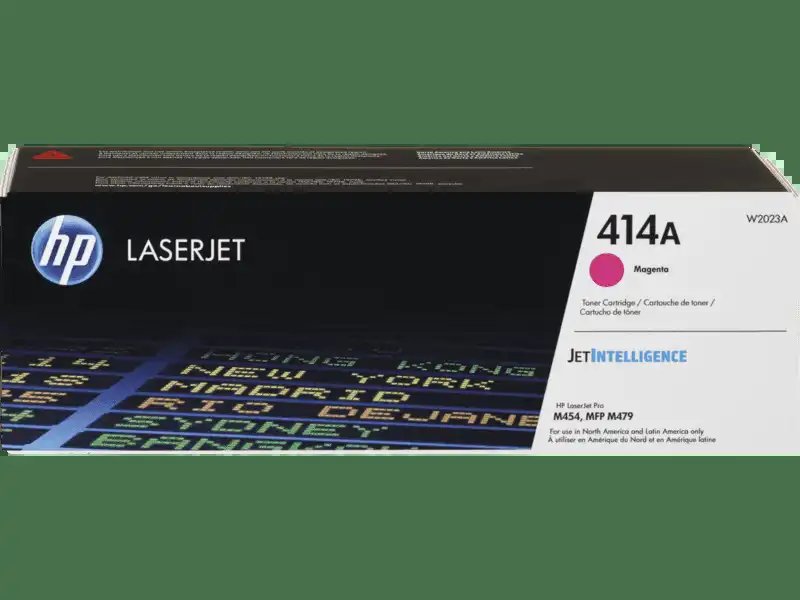 HP - Cartucho de Tóner LaserJet 414A Magenta