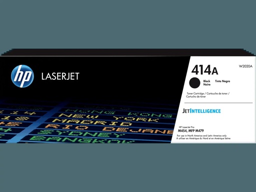 [S-W2020A] HP - Cartucho de Tóner LaserJet 414A Negro