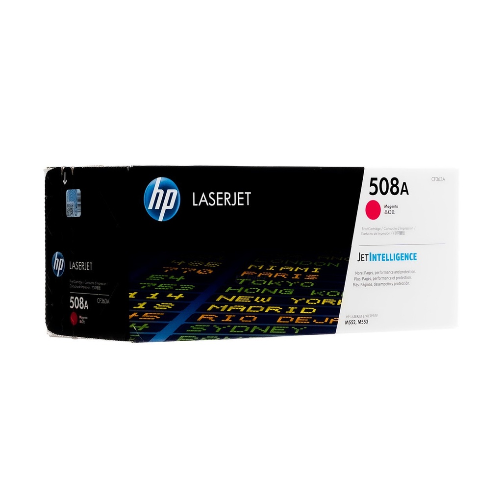 HP - Cartucho de Tóner LaserJet 508 Magenta