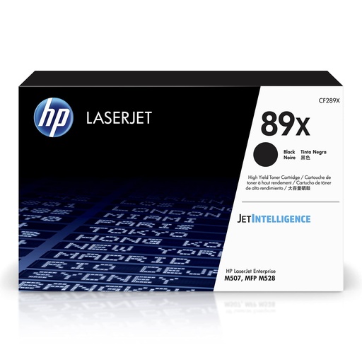 [S-CF289X] HP - Cartucho de Tóner LaserJet 89X Negro