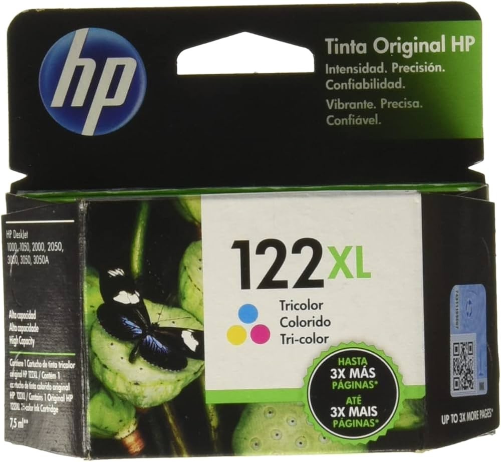 HP 122XL TRICOLOR TONER CARTRIDGE