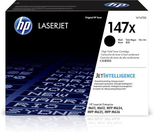 [S-W1470X] HP 147X Black Toner Cartridge
