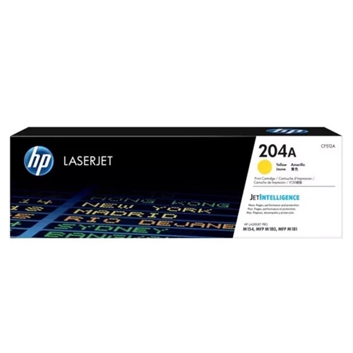 [S-CF512A] HP 204A YELLOW LASERJET TONER CARTRIDGE